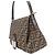 Zucca Borsa a tracolla Fendi Mamma Bucket Marrone Nero - vista 3