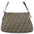 Zucca Borsa a tracolla Fendi Mamma Bucket Marrone Nero - vista 4