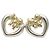 Orecchini Heart Ribbon Open di Tiffany & Co. Argento D'oro
