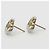 Orecchini Heart Ribbon Open di Tiffany & Co. Argento D'oro - vista 3