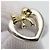 Orecchini Heart Ribbon Open di Tiffany & Co. Argento D'oro - vista 7