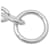Hermès Bracciale Hermes Chaine d'Ancre PM Argento  - vista 11