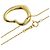 Collana Open Heart di Tiffany & Co. in oro giallo 18K D'oro - vista 2