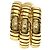Anello Tubogas Bvlgari Bulgari in oro giallo 18K D'oro - vista 3