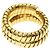 Anello Tubogas Bvlgari Bulgari in oro giallo 18K D'oro - vista 7