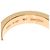 Bulgari Bvlgari Double Logo Diamond Ring Golden - view 5