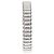 Anello Boucheron Quatre Grosgrain #47 in oro bianco 18K D'oro - vista 3