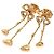 Bulgari Orecchini Bvlgari Fiorever Diamond D'oro