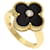 Van Cleef & Arpels Vintage Alhambra Diamond Onyx Ring Golden  - view 1