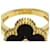 Van Cleef & Arpels Vintage Alhambra Diamond Onyx Ring Golden  - view 5