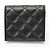 Portafoglio piccolo bi-fold matelassé Chanel Nero - vista 2