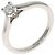 Cartier Solitär Diamant E-VVS2-EX Ring - Ansicht 2