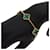 Van Cleef & Arpels Vintage Alhambra Malachite Bracelet in 18K Yellow Gold  - view 7