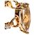 Anello Gucci in oro rosa 18K con topazio bianco e diamanti - vista 8