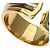 Cartier 2C Bandring aus Gelbgold - Ansicht 5
