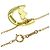 Collar Tiffany & Co. Crescent Moon Dorado - vista 2
