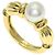 Tiffany & Co. Pearl Signature Ring Golden