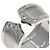 Cartier 2C Ring LM Diamant in 18K Weißgold Golden - Ansicht 8