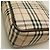 Borsa a tracolla Burberry marrone in tela e pelle - vista 12