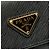 Prada Saffiano Triangle Schlüsselcase aus schwarzem Leder - Ansicht 4