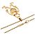 Chopard Pierrot Diamant-Halskette aus 18K Roségold - Ansicht 2
