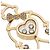 Chopard Pierrot Diamant-Halskette aus 18K Roségold - Ansicht 5