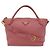 Bolso de mano 2WAY de cuero Prada Rosa
