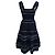 Sandro Pointelle-Strick Mini-Schwingkleid aus Navyblauer Viskose Marineblau - Ansicht 3