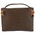 Céline Celine Vintage Macadam Handtasche Braun - Ansicht 2