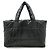 Borsa Chanel Coco Cocoon Tote GM in Nylon e Pelle Nero