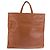 Loewe Anagram Leder Tote Bag Braun