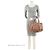 Tote Gucci Guccissima Studded Scarlett Medium Marrone Beige - vista 5