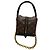 Borsa a Spalla Quadrata Louis Vuitton Reverse Monogram Marrone - vista 2