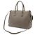 Borsa a mano in pelle Prada Galleria Medium Grigio - vista 2