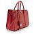 Tote Louis Vuitton Monogram Cuir Plume Very MM Rosso - vista 2
