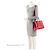 Tote Louis Vuitton Monogram Cuir Plume Very MM Rosso - vista 5