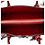Tote Louis Vuitton Monogram Cuir Plume Very MM Rosso - vista 7