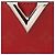 Tote Louis Vuitton Monogram Cuir Plume Very MM Rosso - vista 9