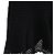 Mini abito smock con scollo quadrato Sandro in viscosa nera Nero - vista 15