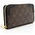 Louis Vuitton Monogram Canvas Retiro Zippy Wallet Schwarz - Ansicht 2