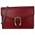 Mini borsa Dionysus Gucci con catena, portafoglio Hibiscus Red, borsa a tracolla e clutch Rosso