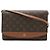Borsa a tracolla Louis Vuitton Monogram Bordeaux Marrone
