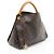 Borsa a Spalla Louis Vuitton Monogram Canvas Artsy MM Marrone - vista 2