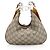 Bolso de hombro pequeño Gucci GG Supreme Web Castaño Beige - vista 3