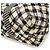 Borsa Tote in tela con motivo vichy Chanel Nero - vista 3