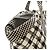 Borsa Tote in tela con motivo vichy Chanel Nero - vista 7