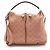 Borsa a tracolla Louis Vuitton Mahina Leather Selene PM Marrone