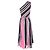 Missoni gestreiftes Lurex-Strick-Maxikleid mit einer Schulter in Multicolor aus Rayon Mehrfarben - Ansicht 3