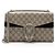 Borsa a tracolla Gucci GG Supreme Dionysus Medium Marrone Beige