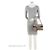 Borsa a tracolla Gucci GG Supreme Dionysus Medium Marrone Beige - vista 5